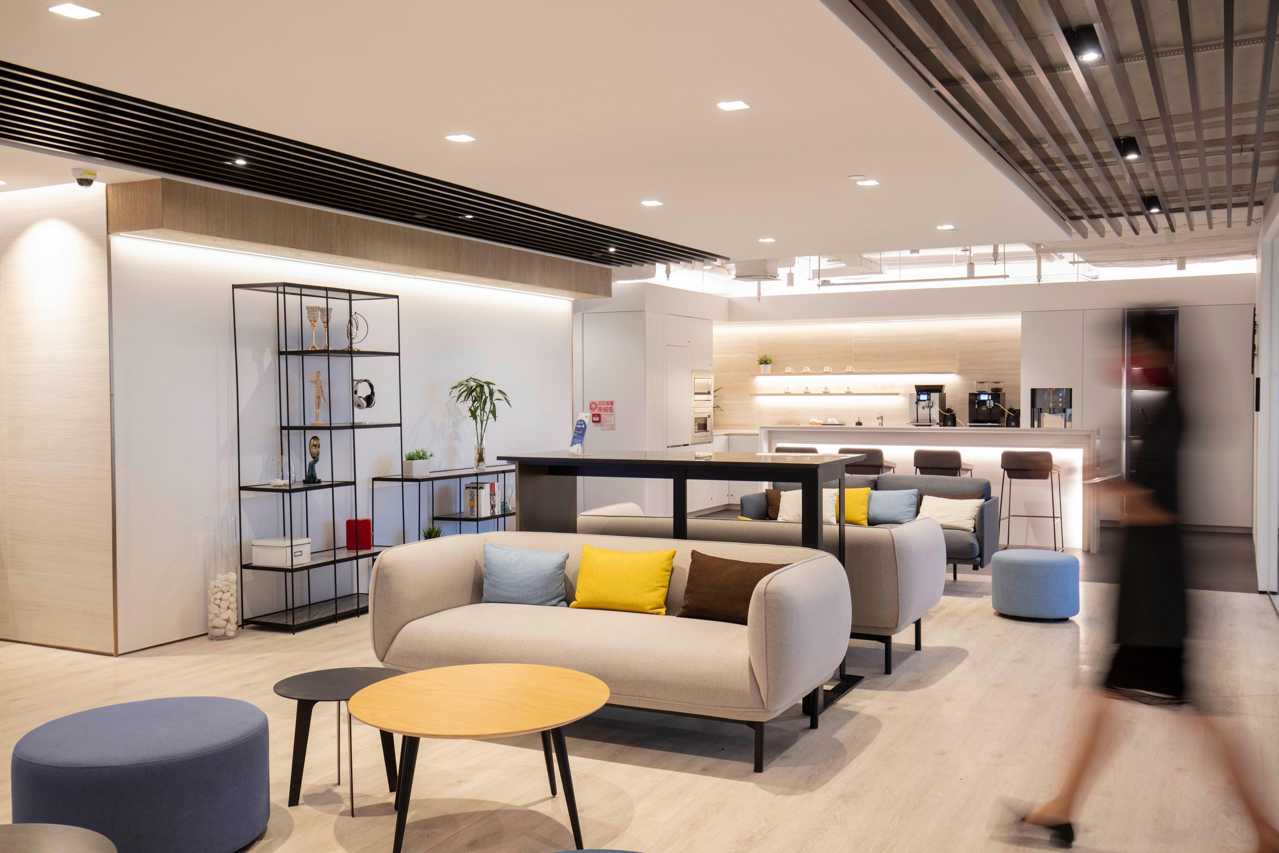 Active Common Area with Kitchen